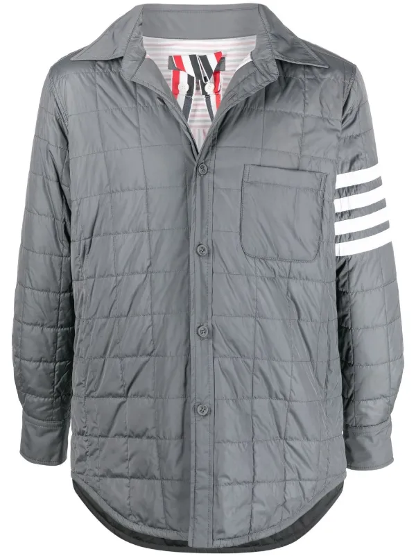 Thom browne shirt best sale jacket
