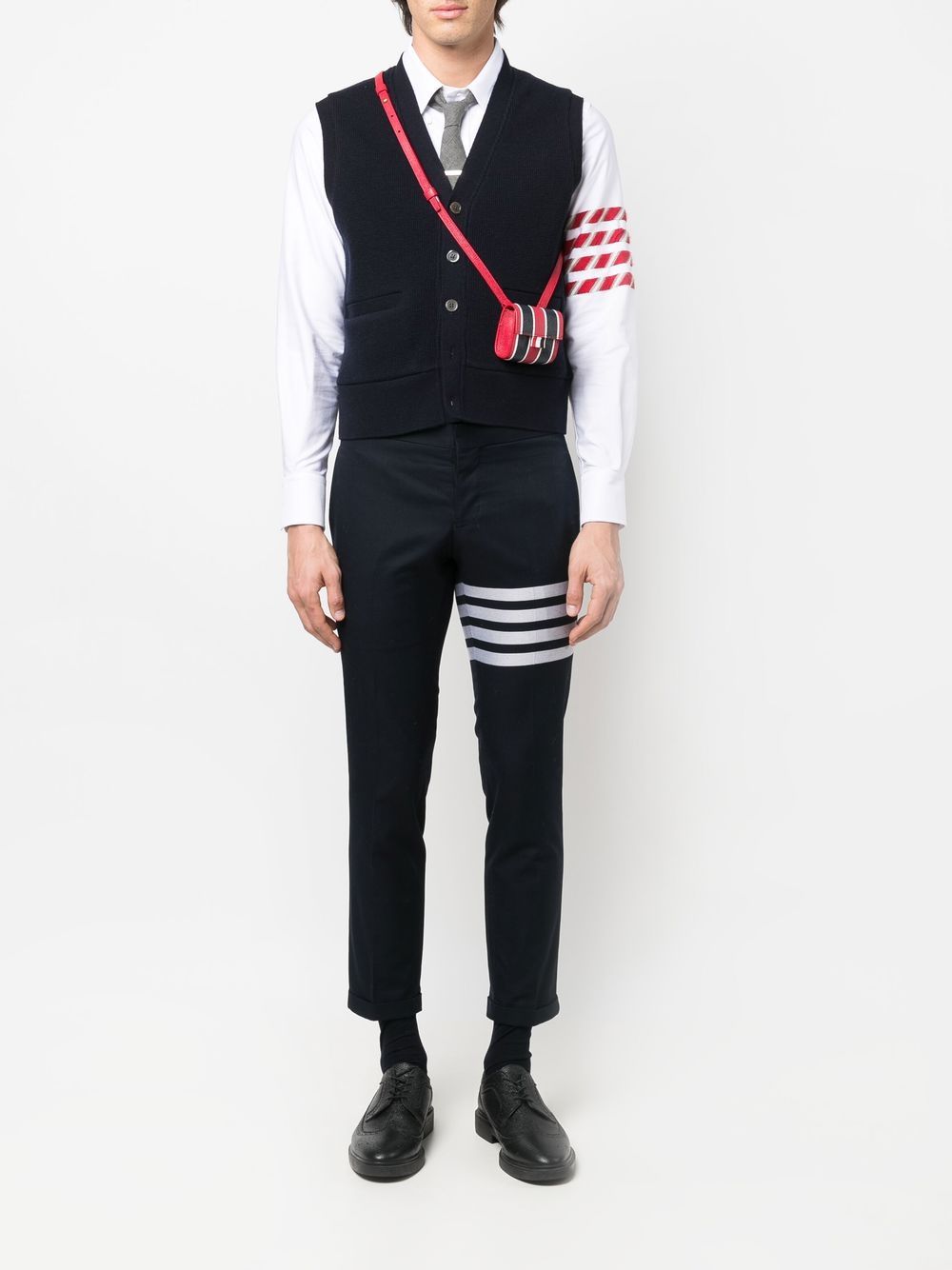 Thom Browne Kleine buidel - Rood