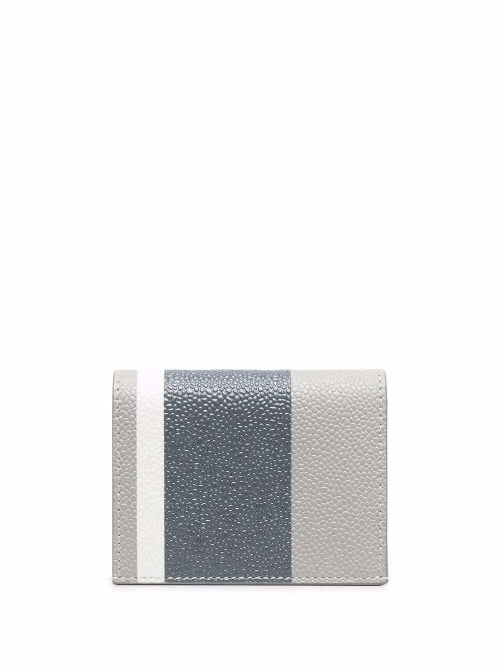 

Thom Browne cartera a rayas - Gris