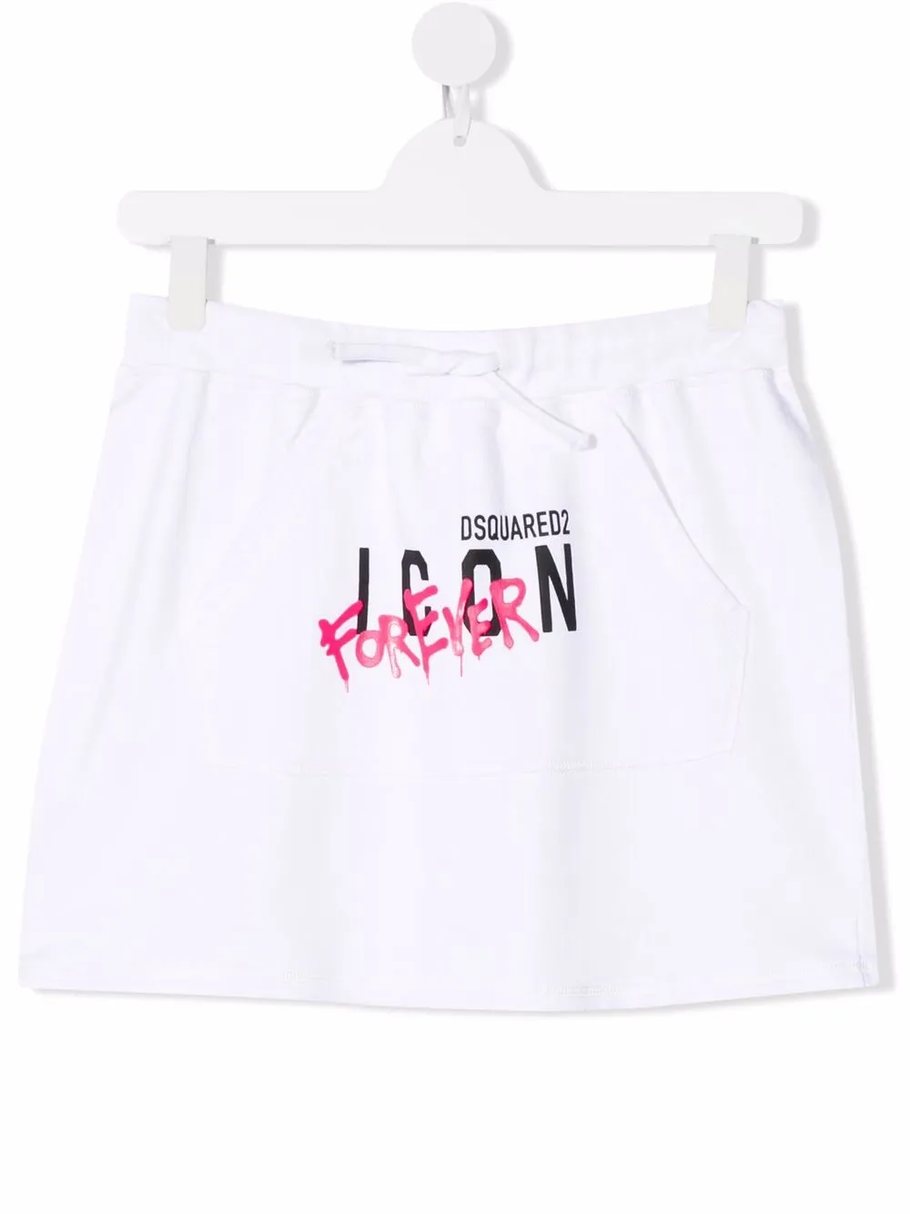 Dsquared2 Kids юбка с кулиской и логотипом