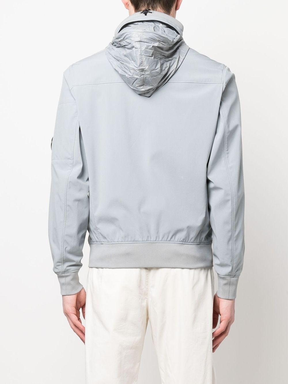 C.P. Company concealed-hood zip-up Jacket - Farfetch
