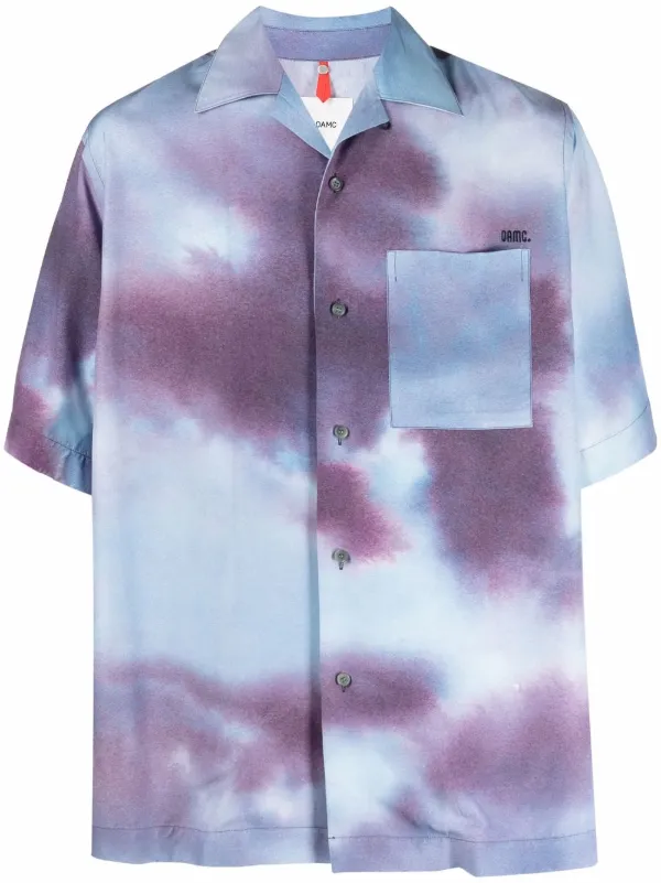 tie dye bowling shirts