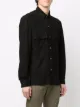 Low Brand long-sleeve leather shirt