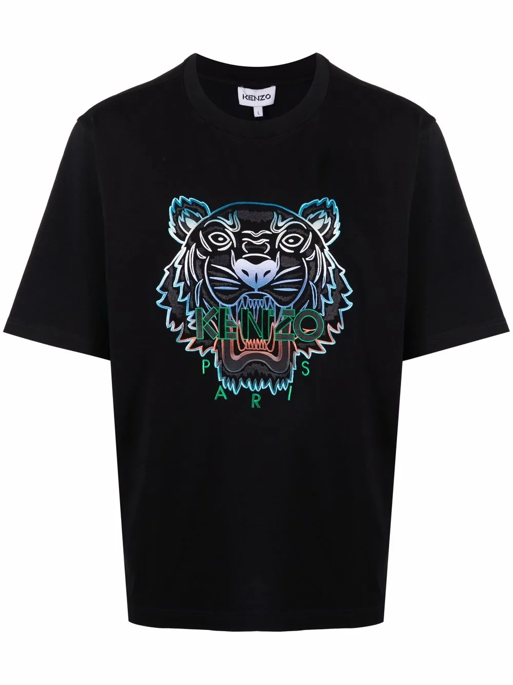 Kenzo Tiger Embroidered T-shirt - Farfetch