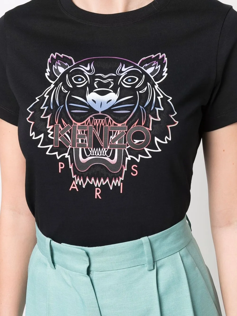 фото Kenzo футболка tiger с логотипом