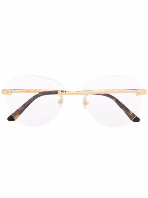 Cartier Eyewear round-frame glasses