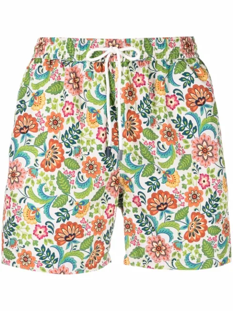 Fedeli short de bain à fleurs 