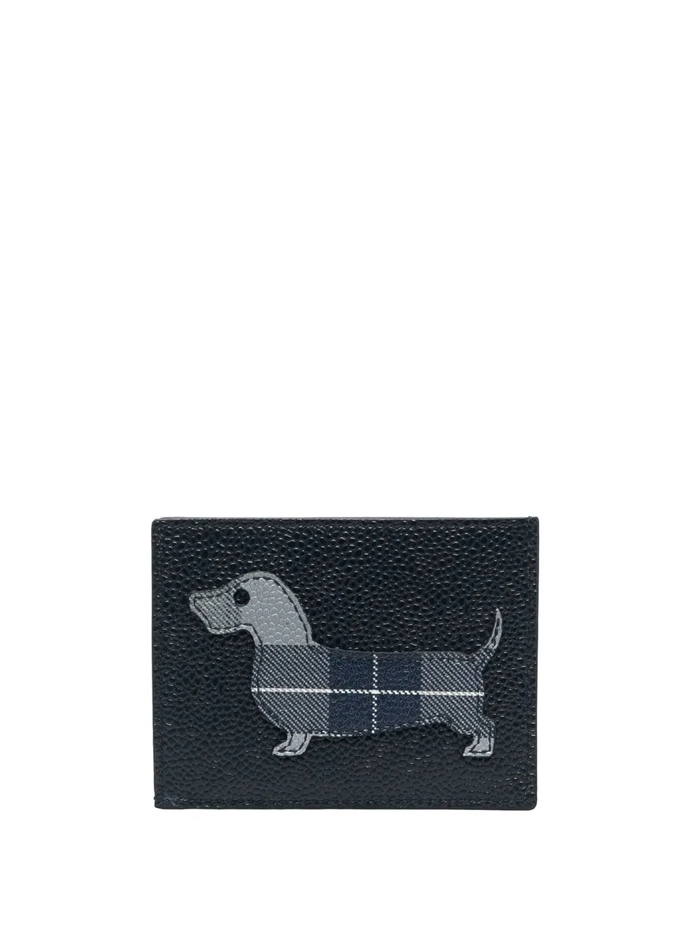 

Thom Browne Hector applique card holder - Blue