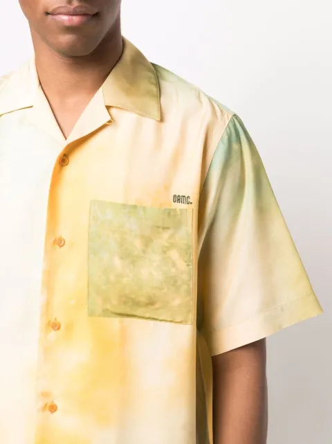 tie dye bowling shirts