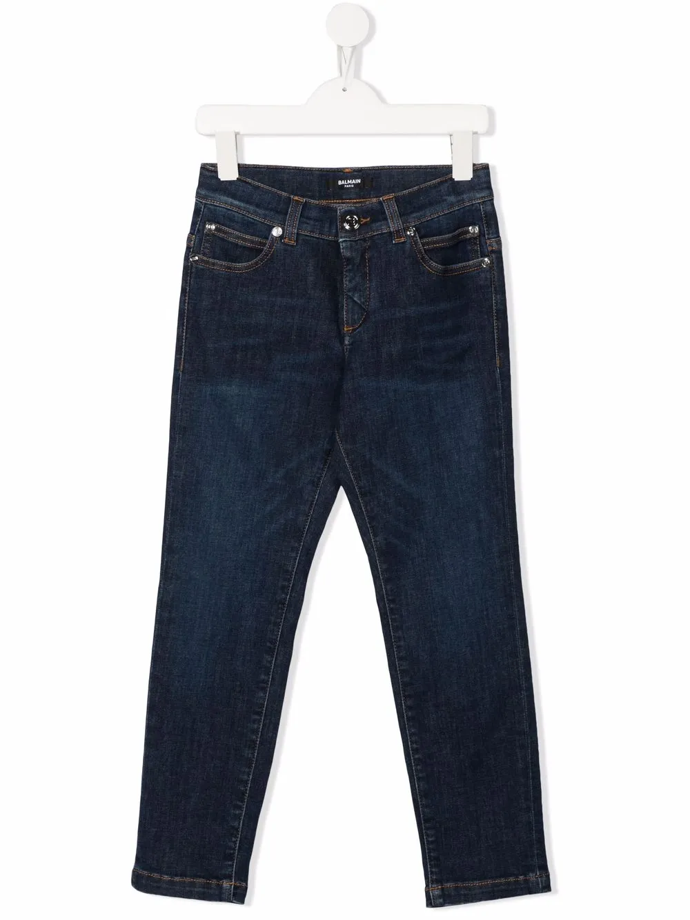 

Balmain Kids slim-cut denim jeans - Blue