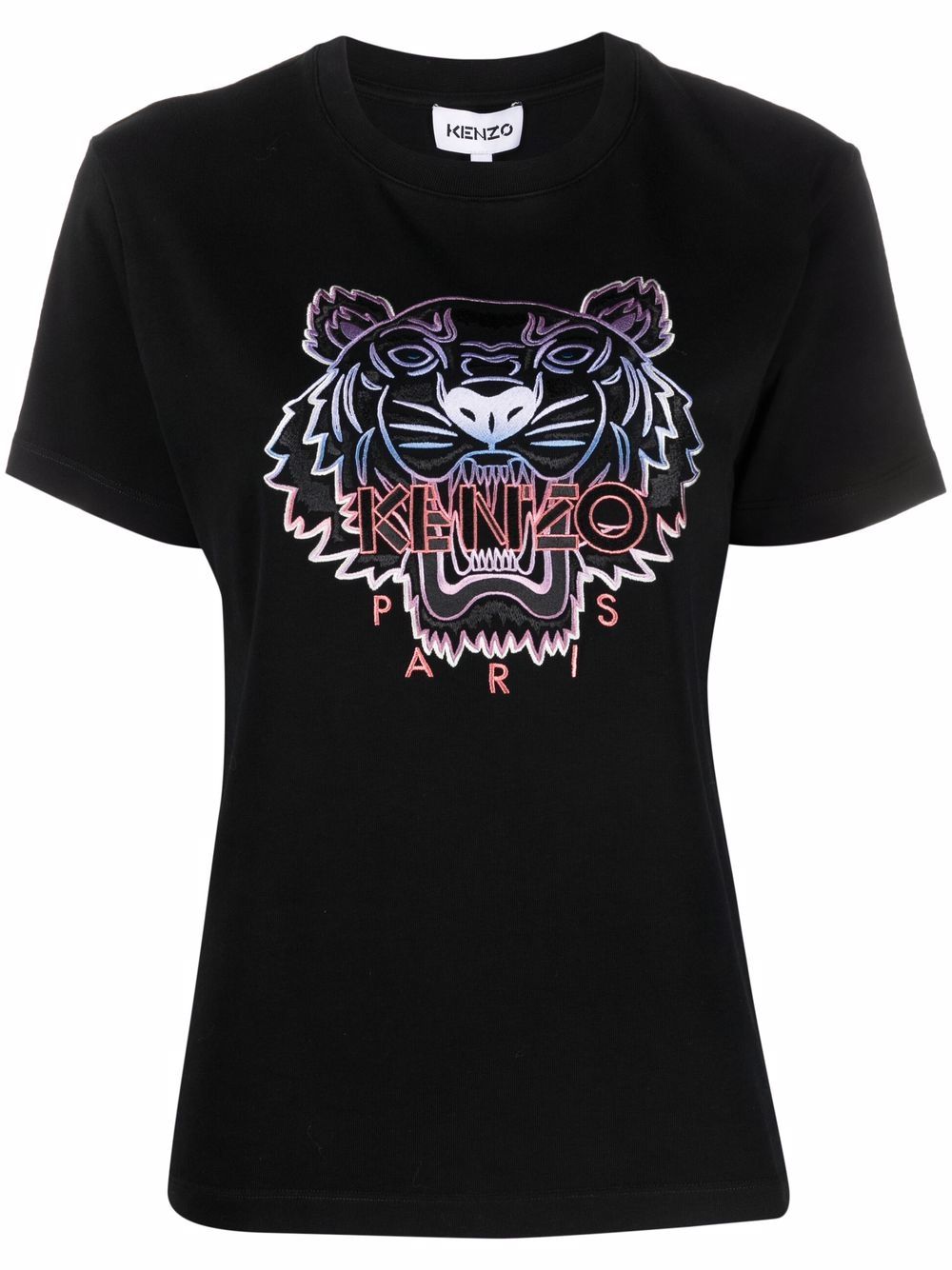 фото Kenzo футболка tiger с вышитым логотипом