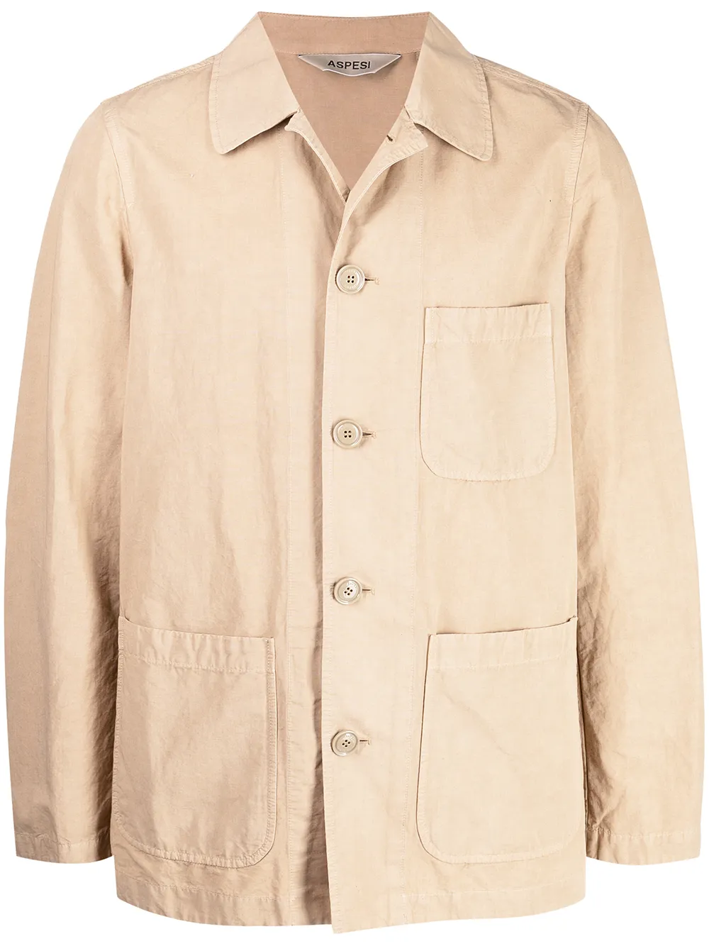 ASPESI button-up Shirt Jacket - Farfetch