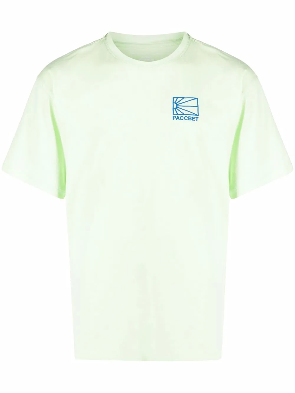 

PACCBET playera con logo estampado - Verde