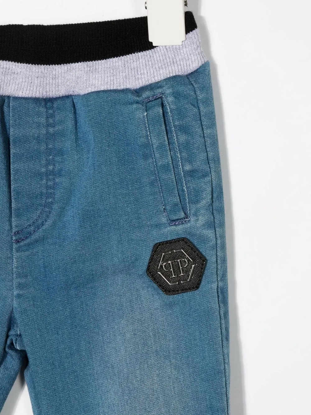 Philipp Plein Junior Pantaloni con applicazione | Pantaloni svasati | Image 3