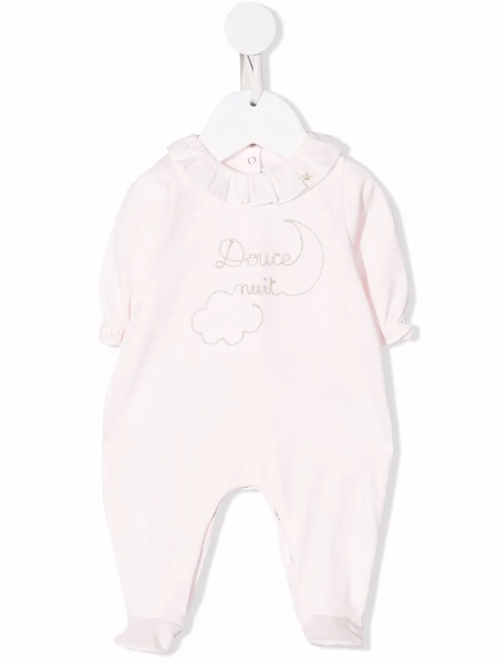 

Tartine Et Chocolat embroidered slogan bodysuit - Pink