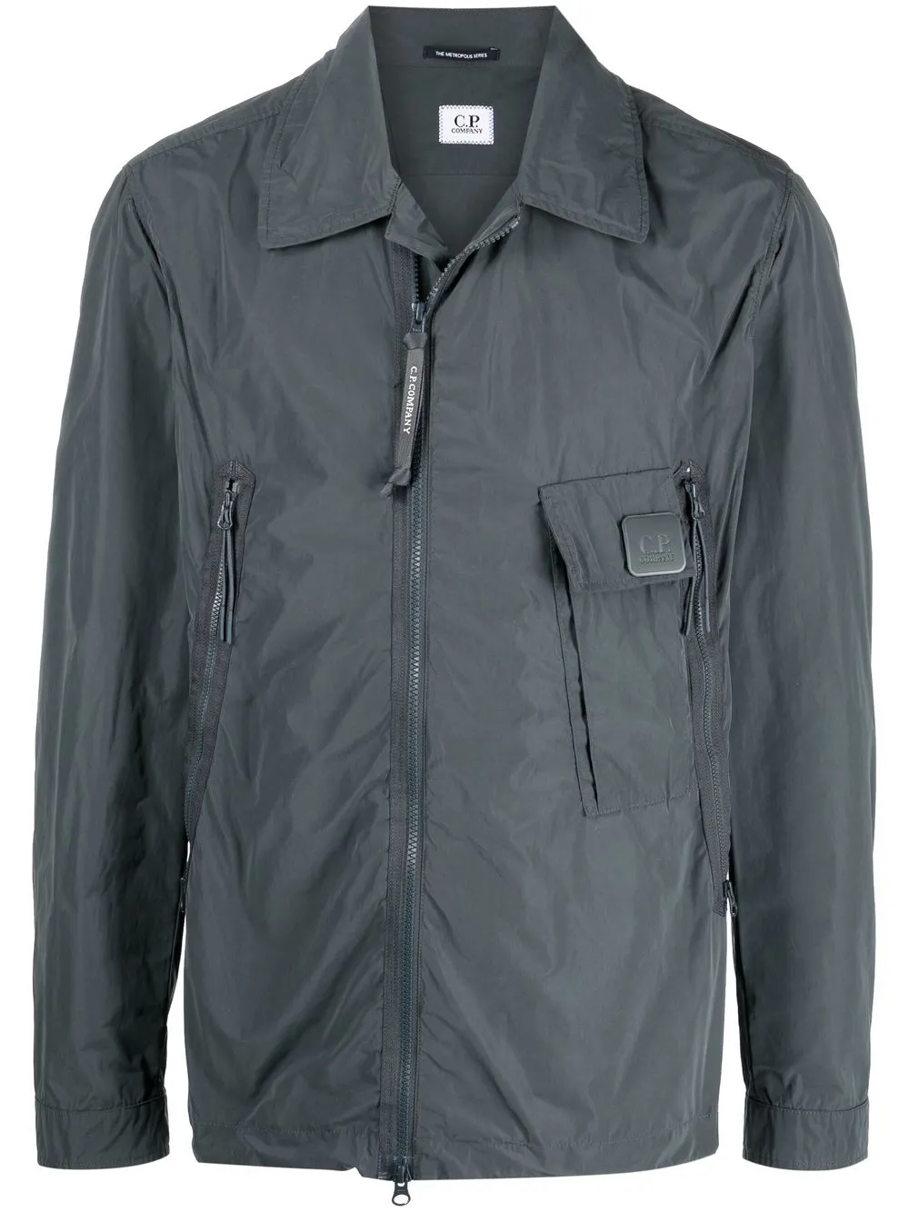 

C.P. Company zipped fitted jacket - Grey