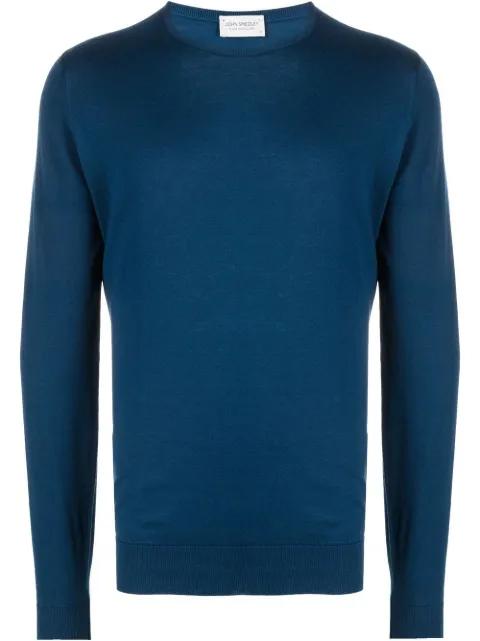John Smedley round neck knit jumper