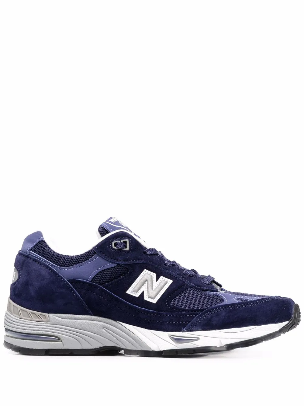 

New Balance tenis bajos a paneles - Azul