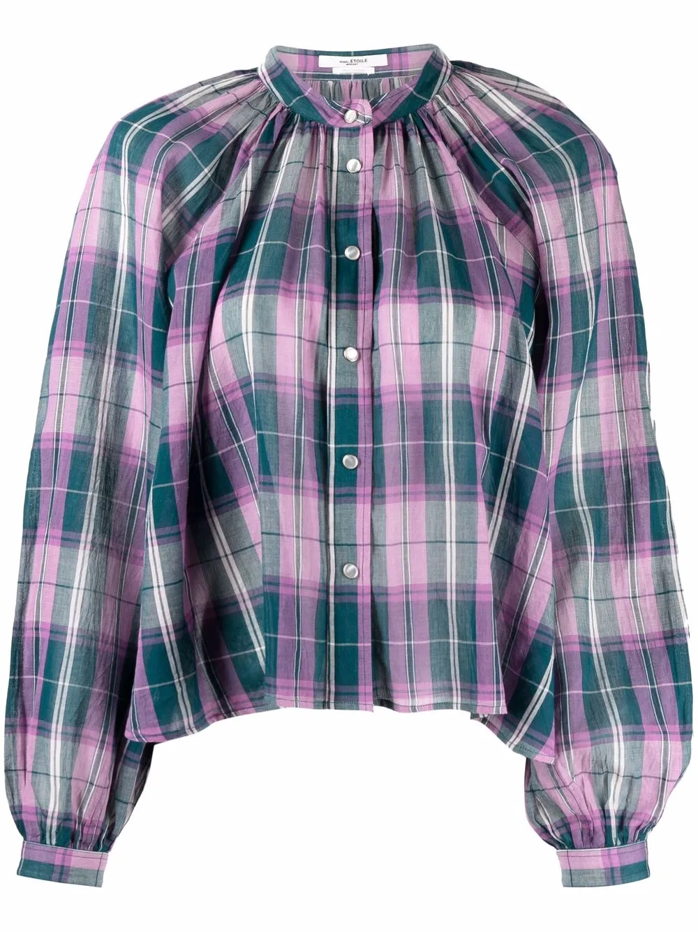 

Isabel Marant Étoile camisa Blandine - Morado