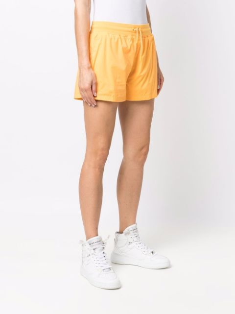 Shop K-Way logo-patch drawstring shorts with Express Delivery - FARFETCH