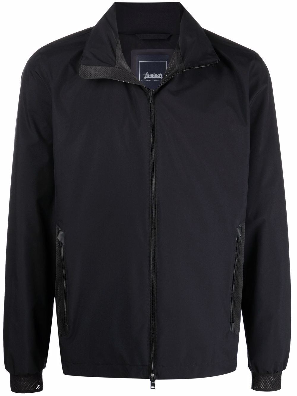 

Herno funnel neck zip-up jacket - Black