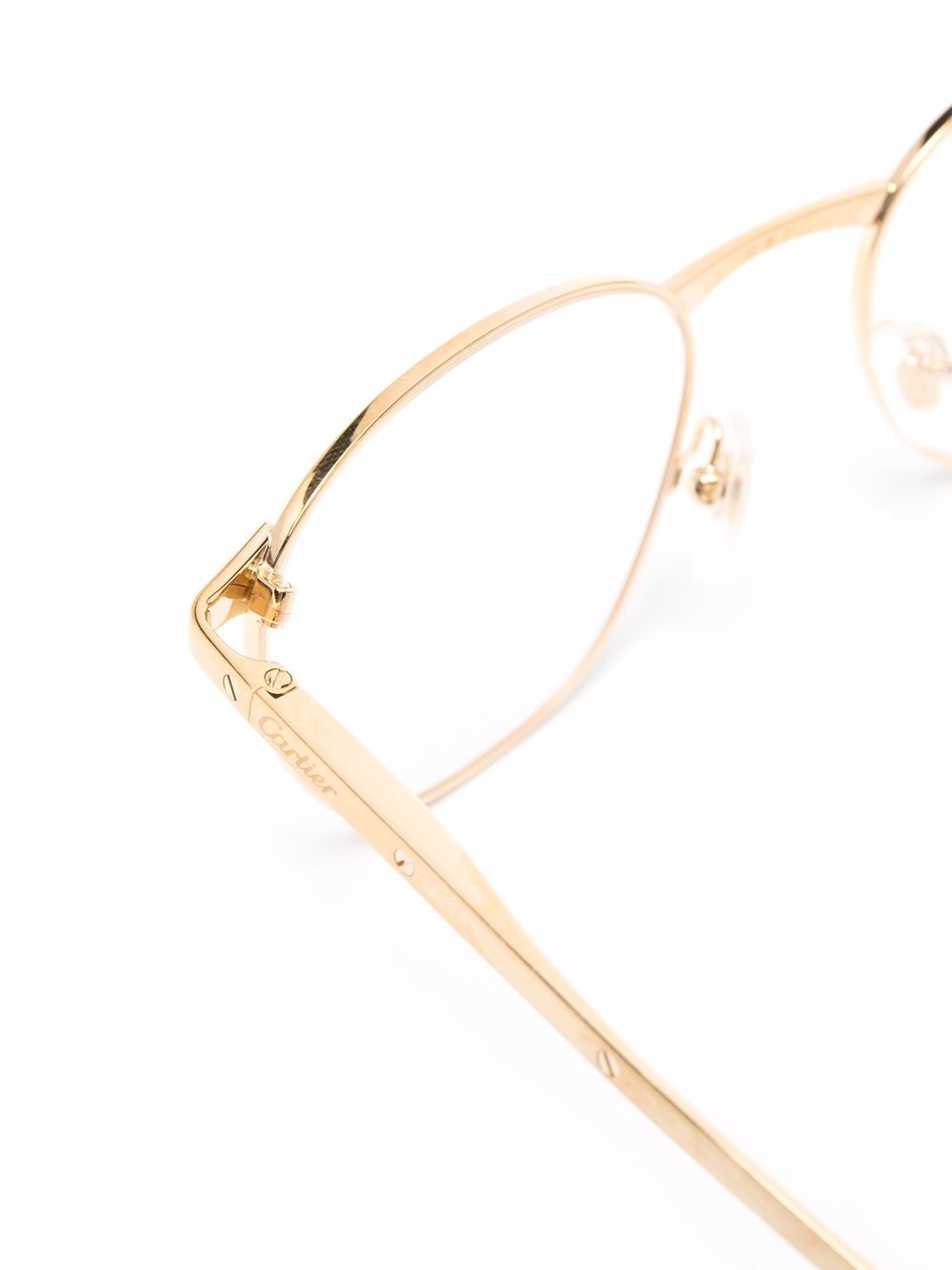 фото Cartier eyewear очки в круглой оправе