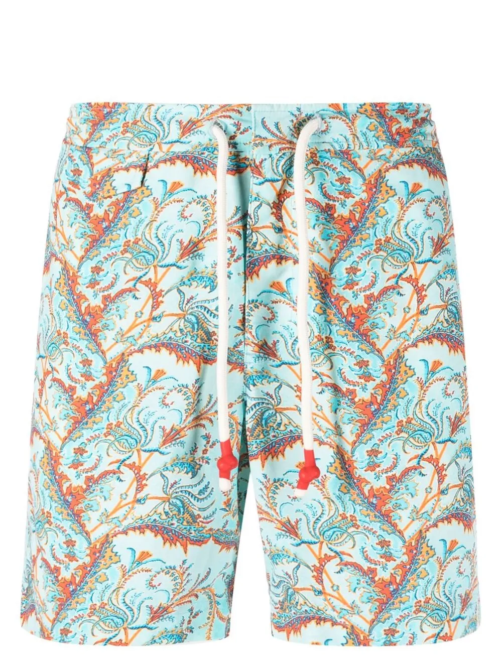 

Orlebar Brown shorts de playa con estampado gráfico - Azul