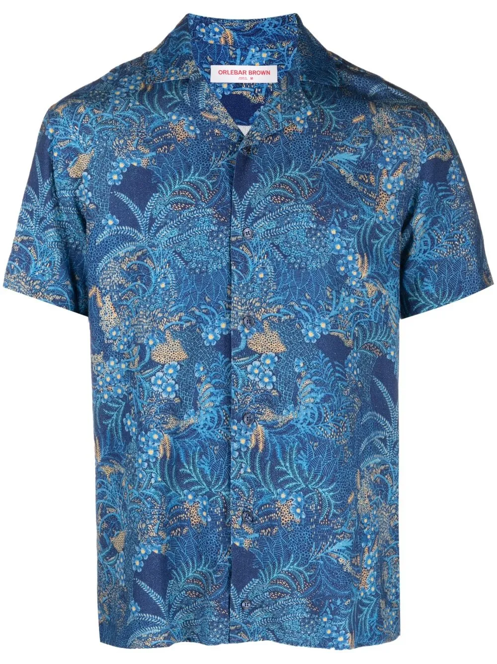 

Orlebar Brown Travis Tropicana-print shirt - Blue