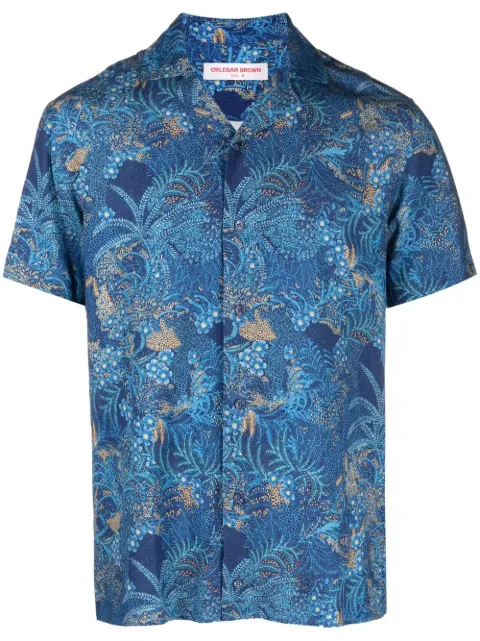 Orlebar Brown Travis Tropicana-print shirt