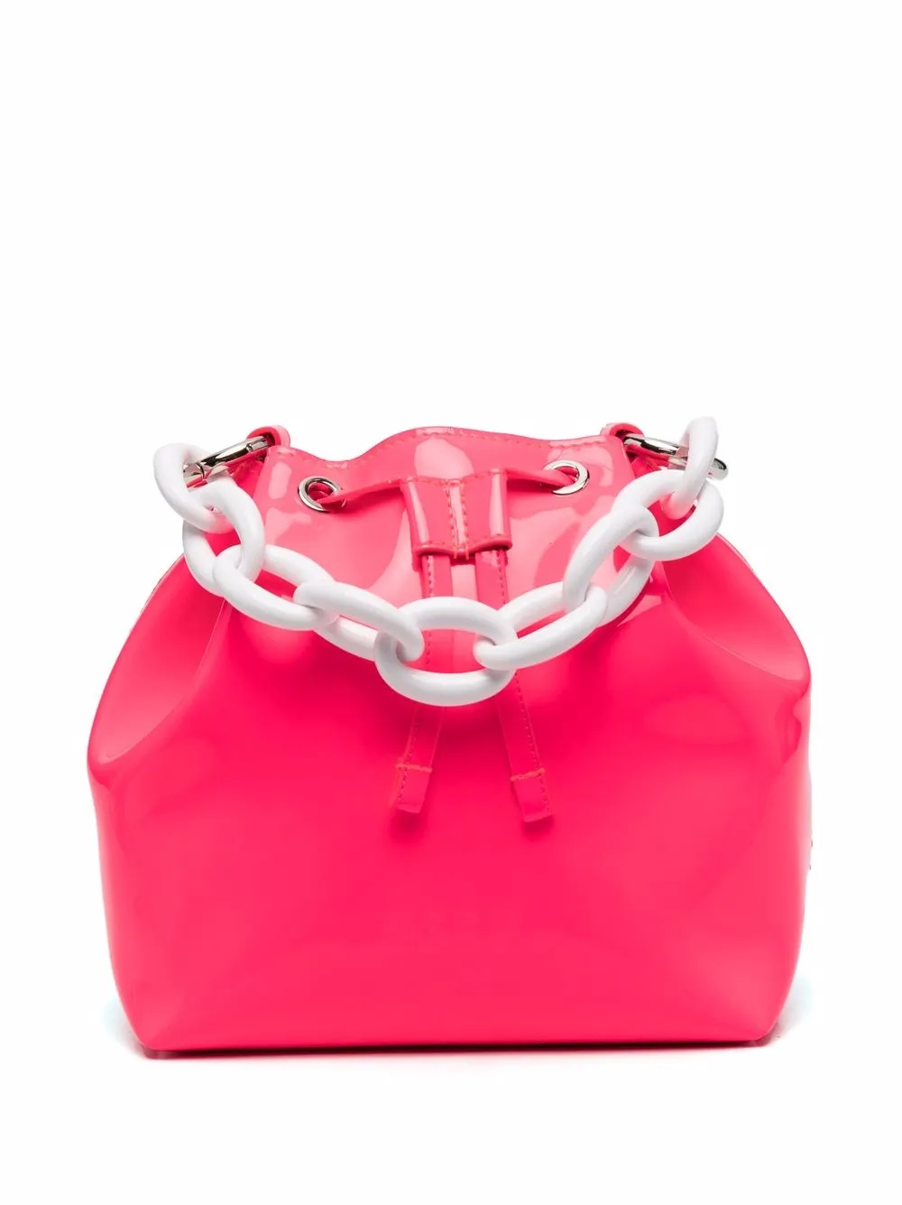 

MSGM bolsa bucket con cadena - Rosado