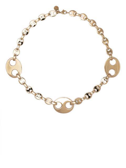 Rabanne chain-link choker necklace Women