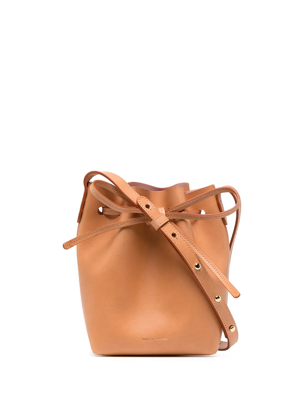 

Mansur Gavriel mini Mini bucket bag - Brown