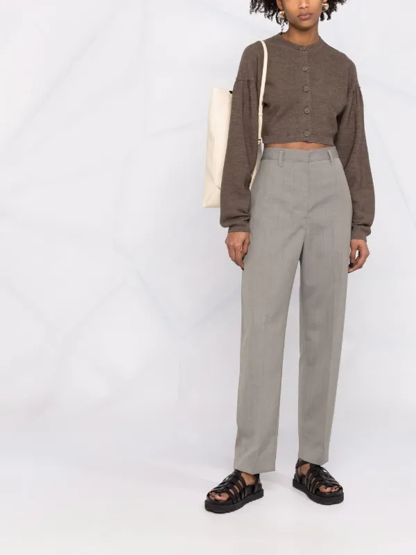 Lemaire high-rise Tailored Trousers 