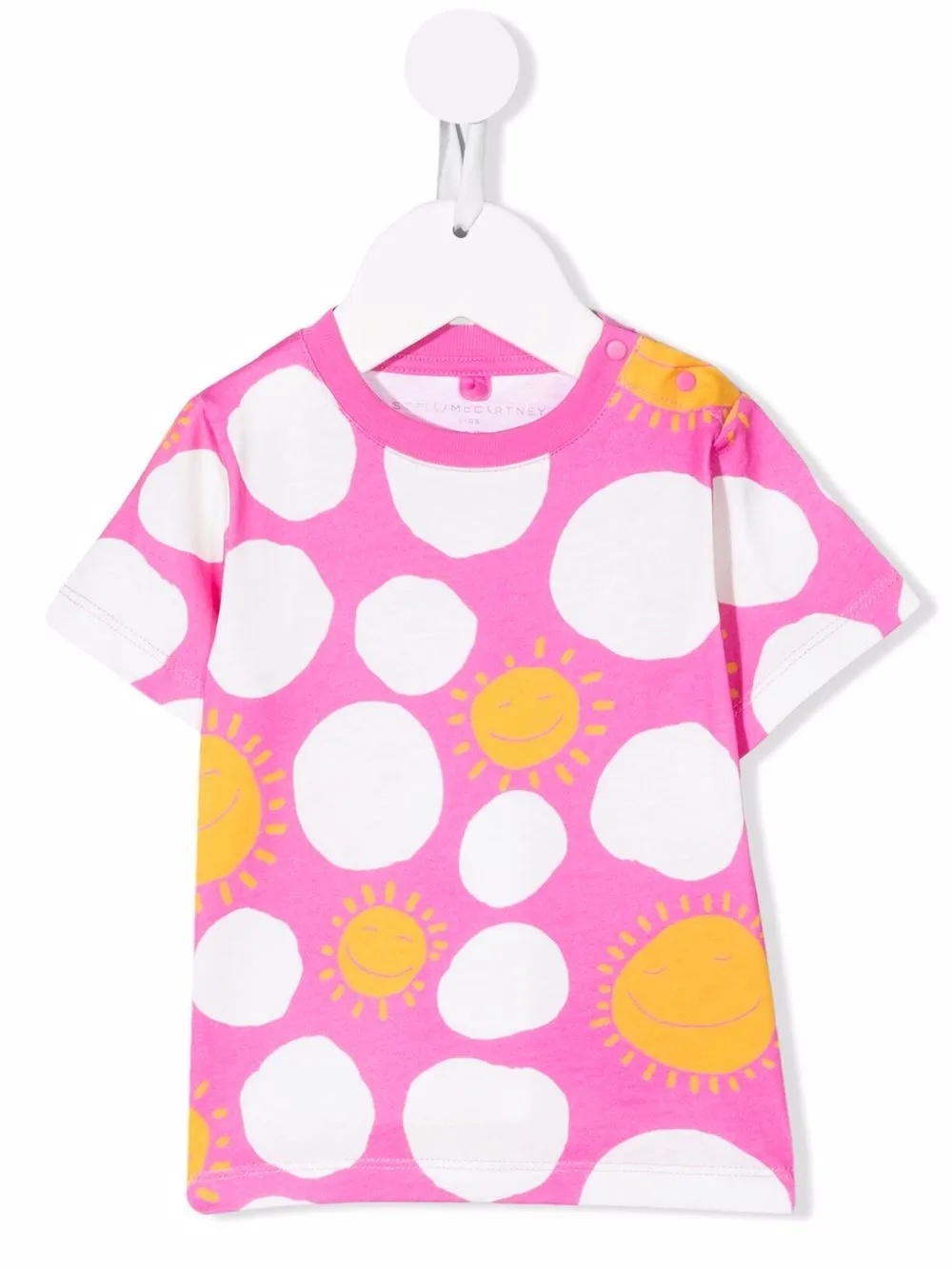 

Stella McCartney Kids sun-print short-sleeve T-shirt - Pink