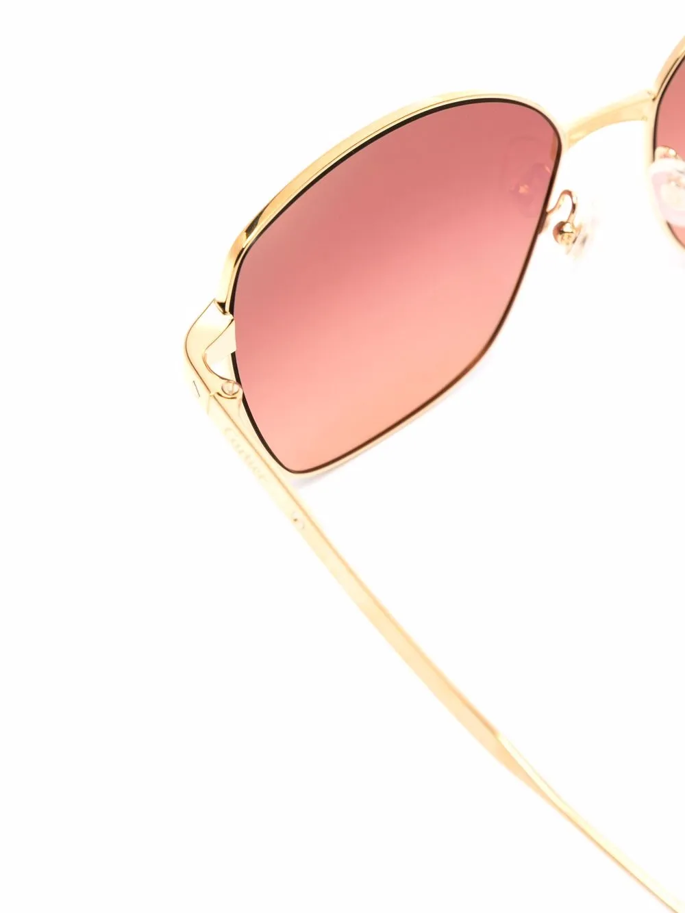 фото Cartier eyewear солнцезащитные очки в оправе 'кошачий глаз'