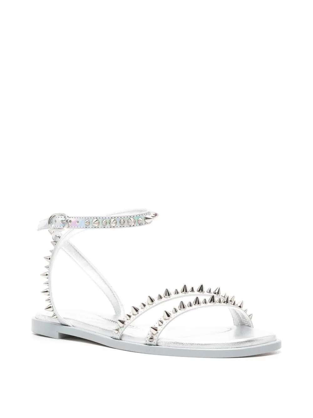 Alexander McQueen Sandalen met bandje - Zilver