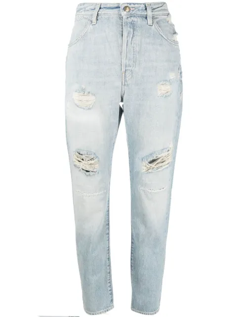 Washington Dee Cee cropped slim-cut jeans