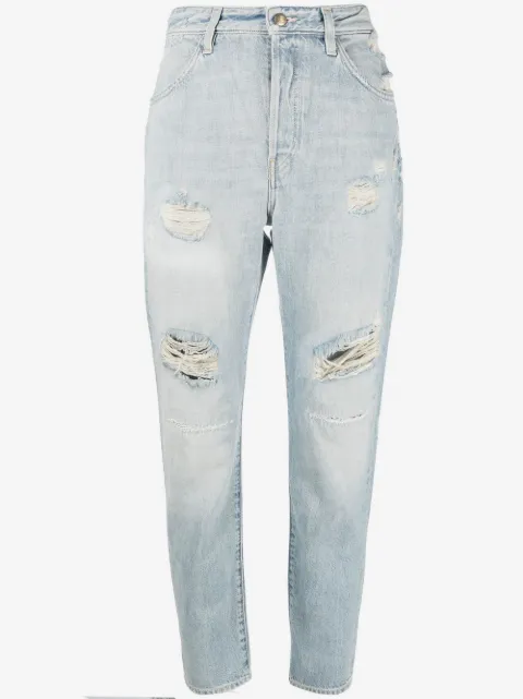 Washington Dee Cee cropped slim-cut jeans