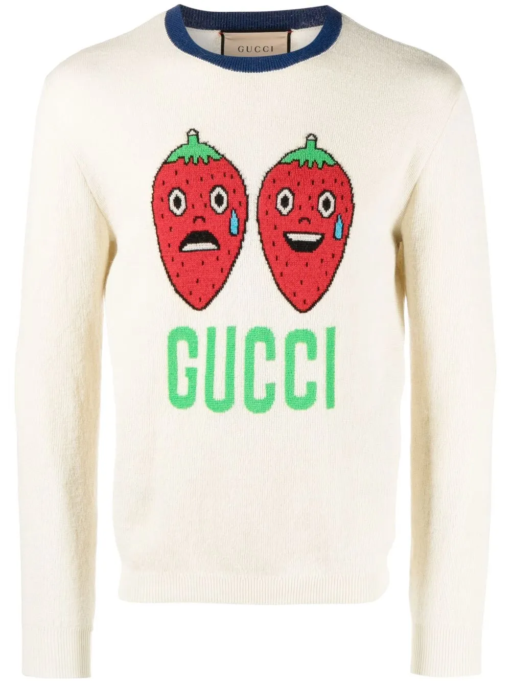 Gucci strawberry hotsell sweater