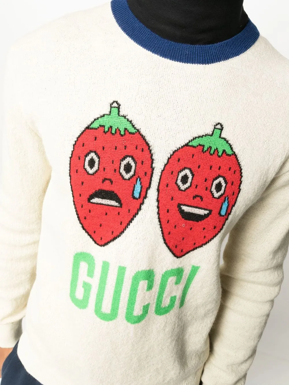 Gucci shop strawberry sweater