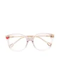 Chloé Kids square frame glasses - Neutrals