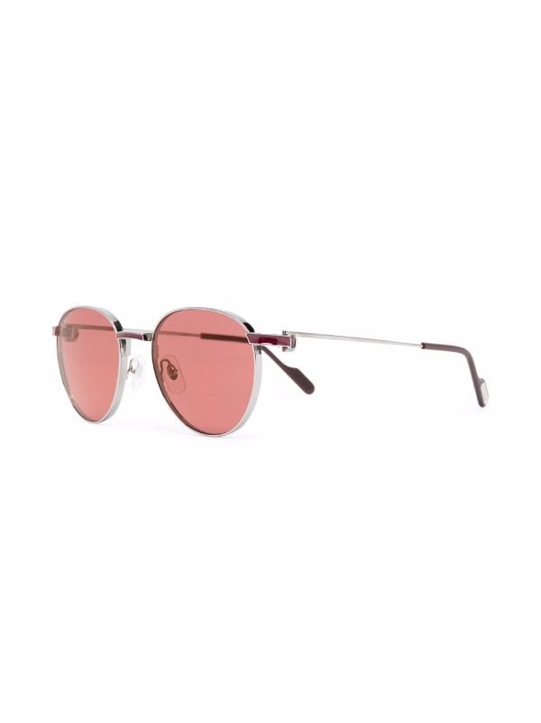 Cartier Eyewear pantos-frame Sunglasses - Farfetch