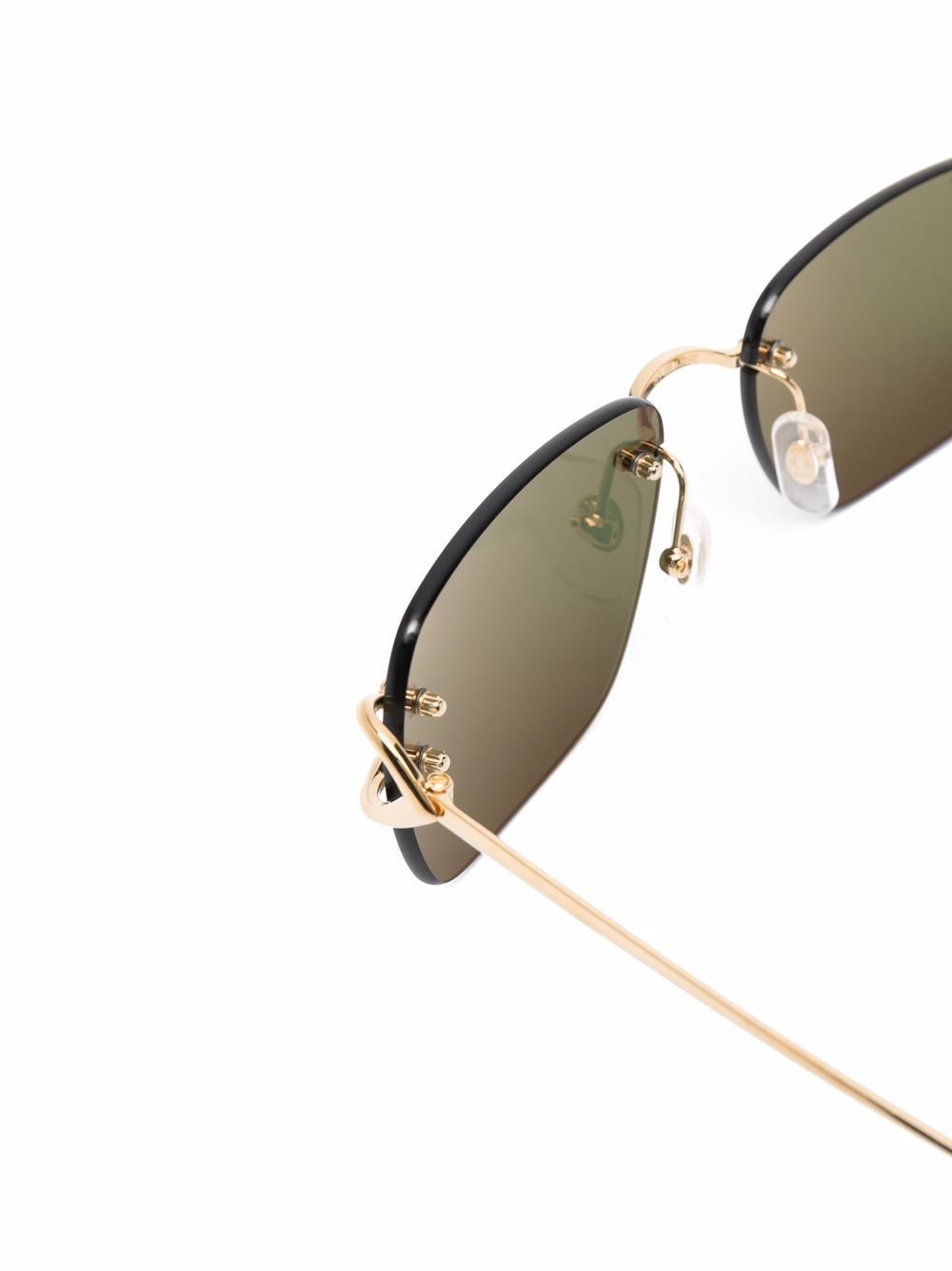 Cartier Eyewear カルティエ・アイウェア スクエアフレーム サングラス 