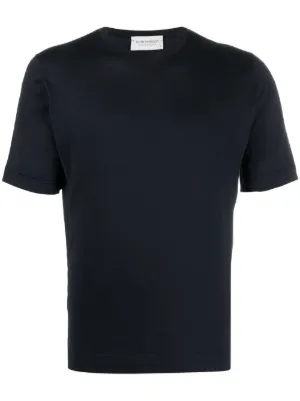 Tシャツ・カットソー JOHN SMEDLEY SS25 T-shirts (KEMPTON BLACK) JOHN SMEDLEY - T-shirt Kempton | Leam Roma - Luxury Shopping