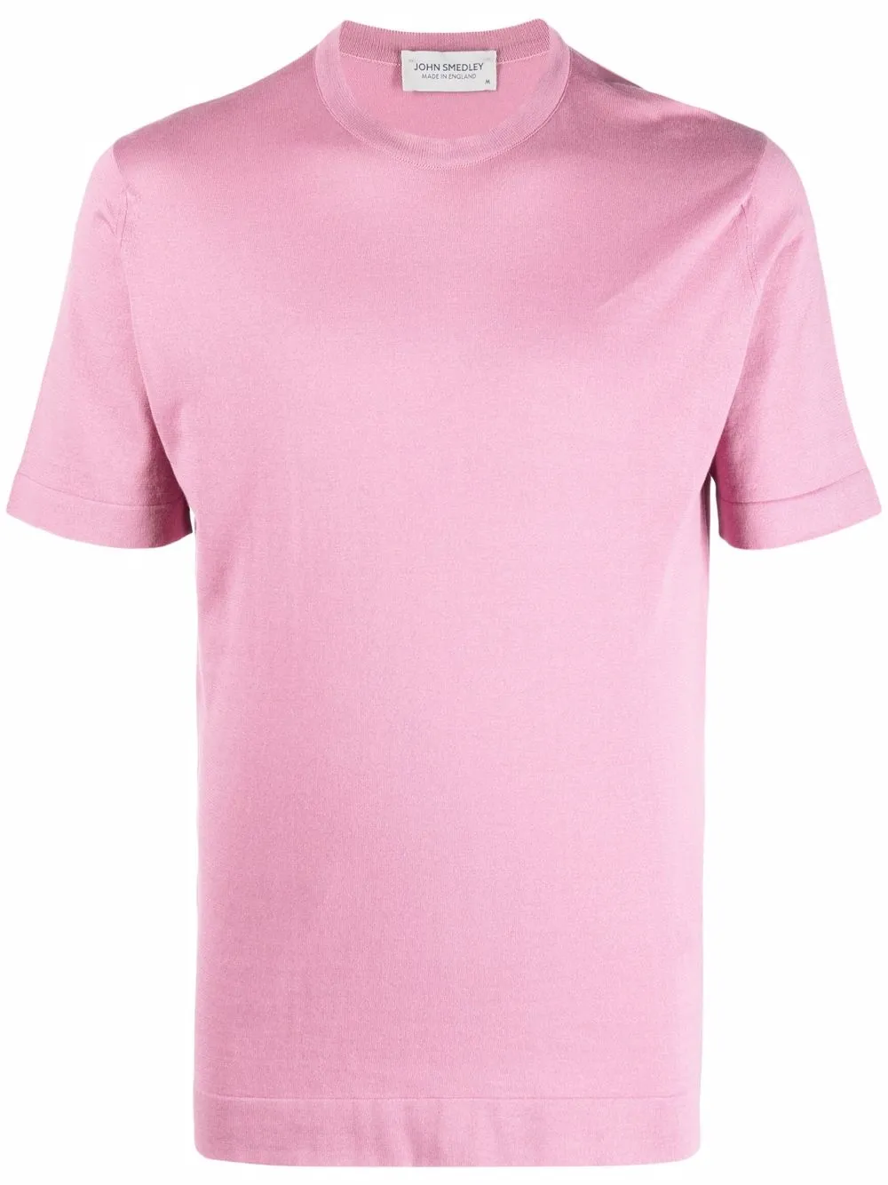 

John Smedley playera tejida manga corta - Rosado