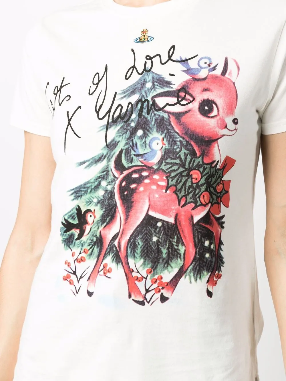 ヴィヴィアン バンビプリントTシャツ