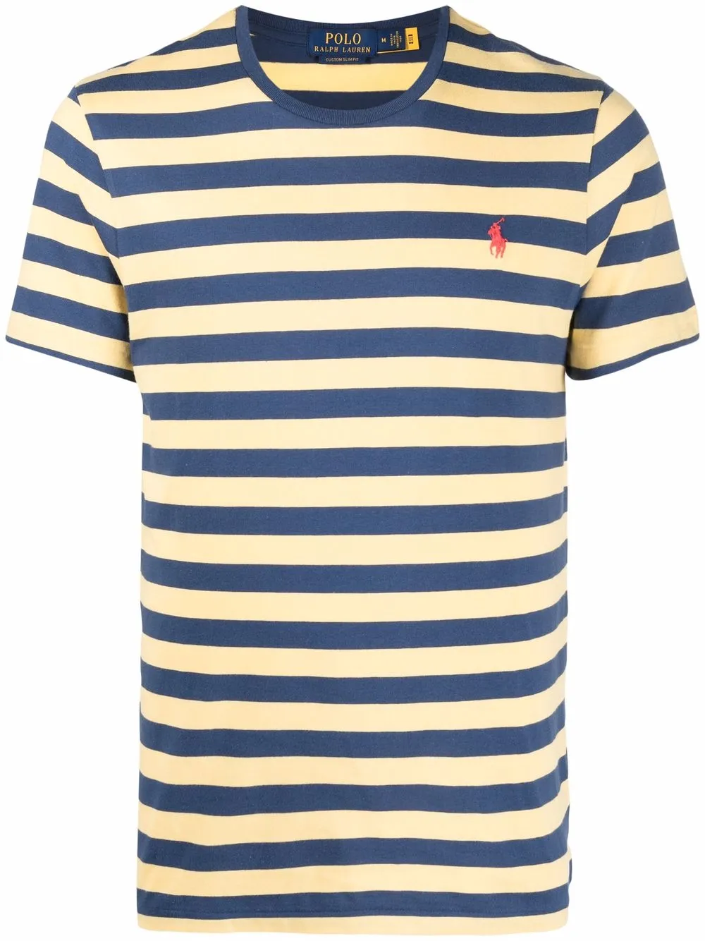 

Polo Ralph Lauren playera a rayas de manga corta - Azul