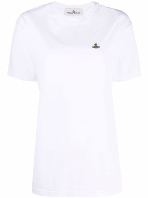 Vivienne Westwood Besticktes T-Shirt aus Bio-Baumwolle 