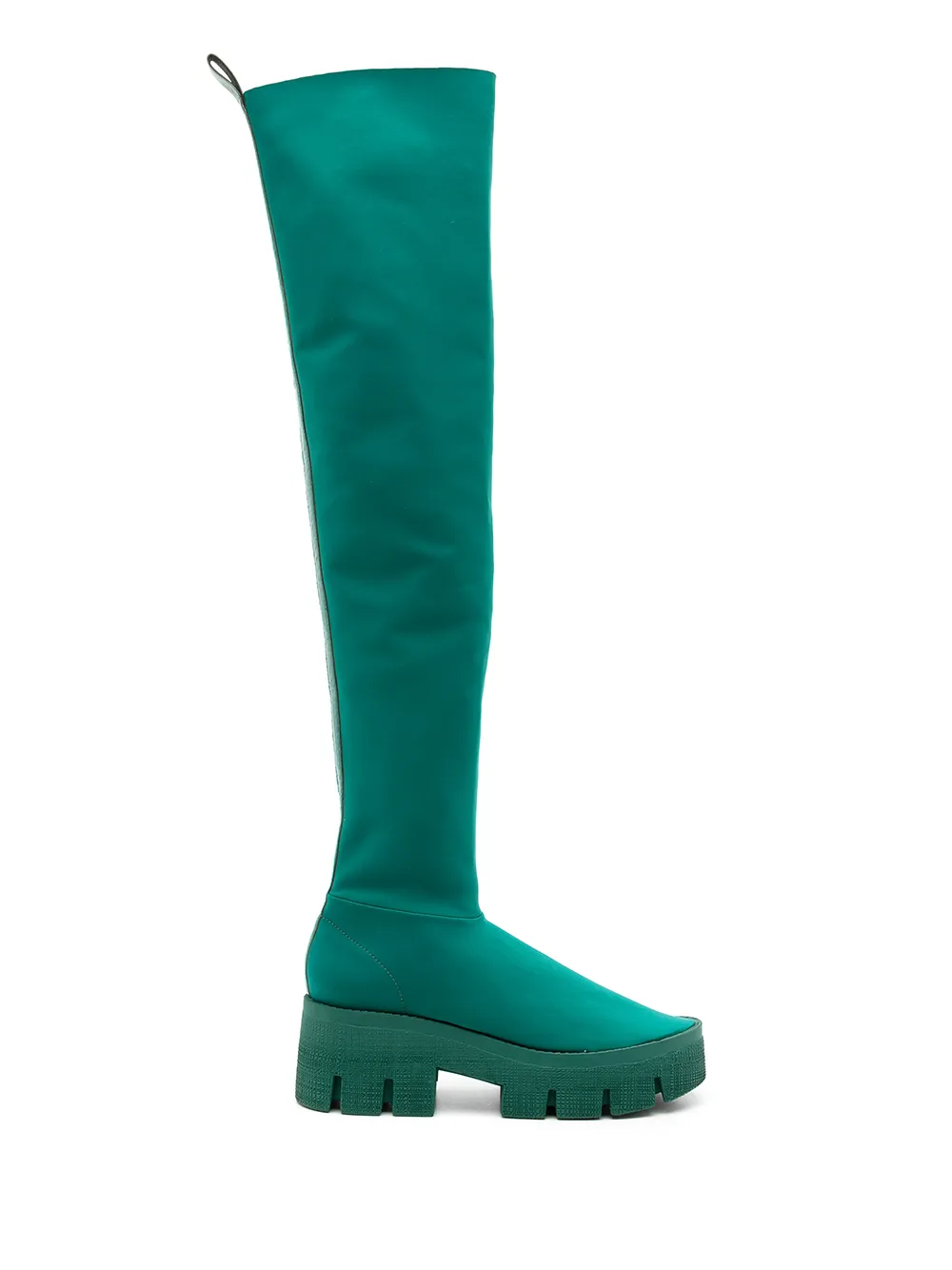 

Gloria Coelho botas altas con neopreno - Verde