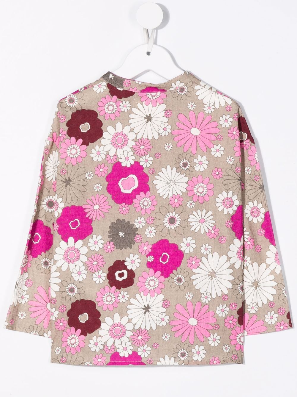 фото Douuod kids floral-print tunic top